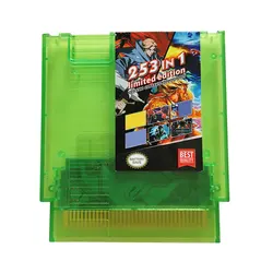 253 in 1 NES 리믹스 8 비트 슈퍼 게임 카트리지, NES 클래식 72P PAL NTSC 게임