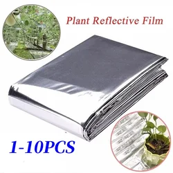 1-10PCS Silver Plant Hydroponic High Reflective Film Grow Light Accessories Garden Greenhouse Reflectance Coating Plant Covers