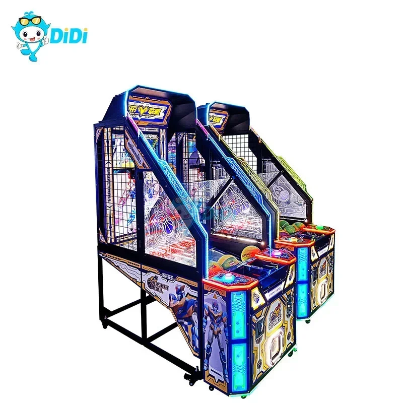 

Crazy Hoop Street Shooting Basketball Arcade Game Machine Coin Operated Indoor Sports Basketball Machine