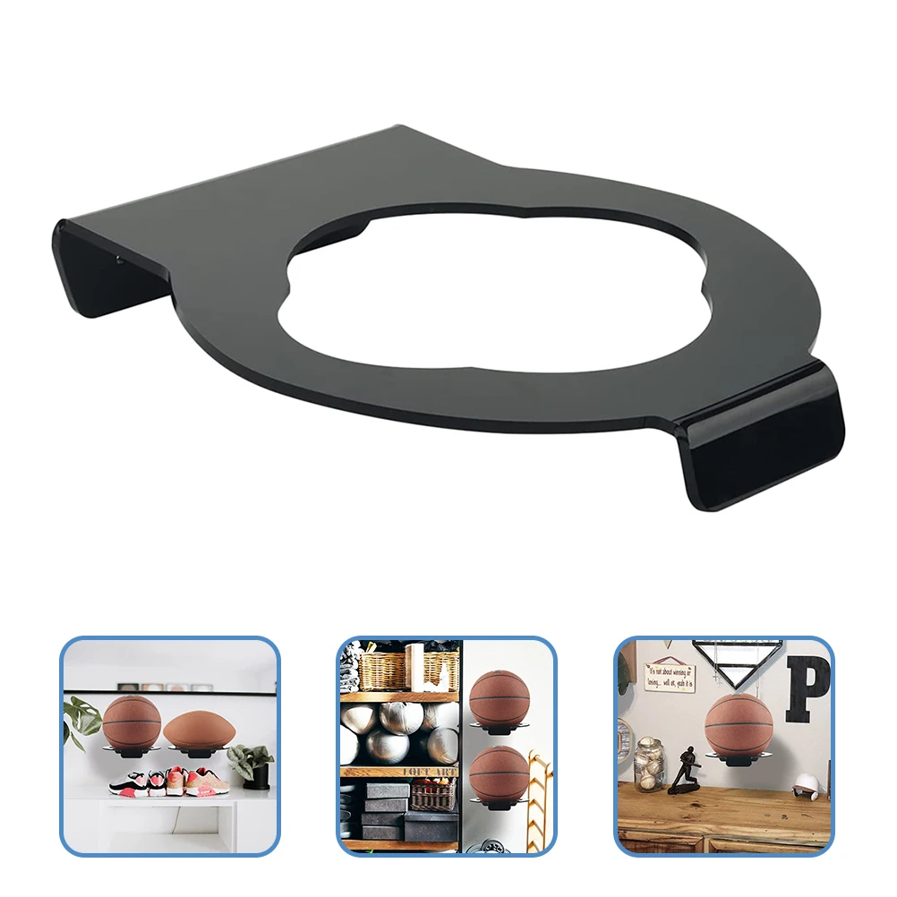 

Basketball Display Stand Wall Football Storage Rack Mount Holder Holders Mounted Shelf