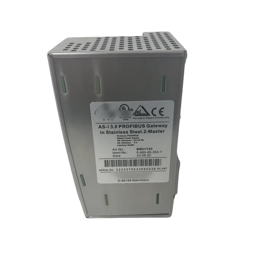 Original New KRONES BWU1703 AS-i 3.0 PROFIBUS Gateway  in Stainless Steel. 2 Masters Module in Stock