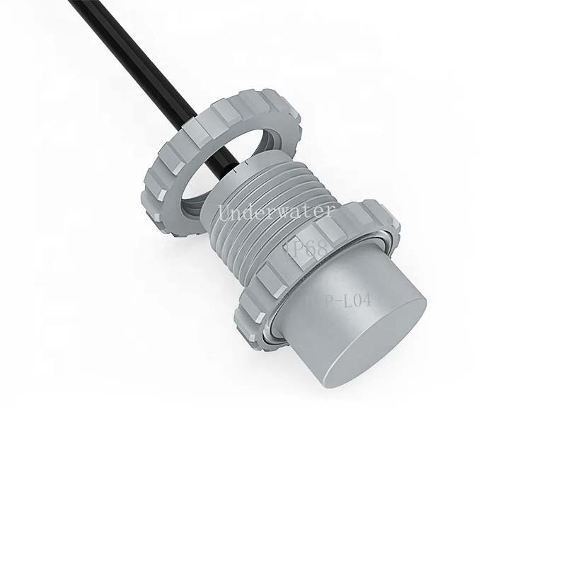 DYP-L08 Sensor de haz estrecho de tamaño pequeño de largo alcance Ip68 resistente al agua de 10m para Robot de limpieza subacuática de piscina