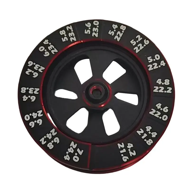Measuring Ruler Adjustable Adjuster For RC Chassis Droop Gauge Measureing Circle For 1/10 RC Car