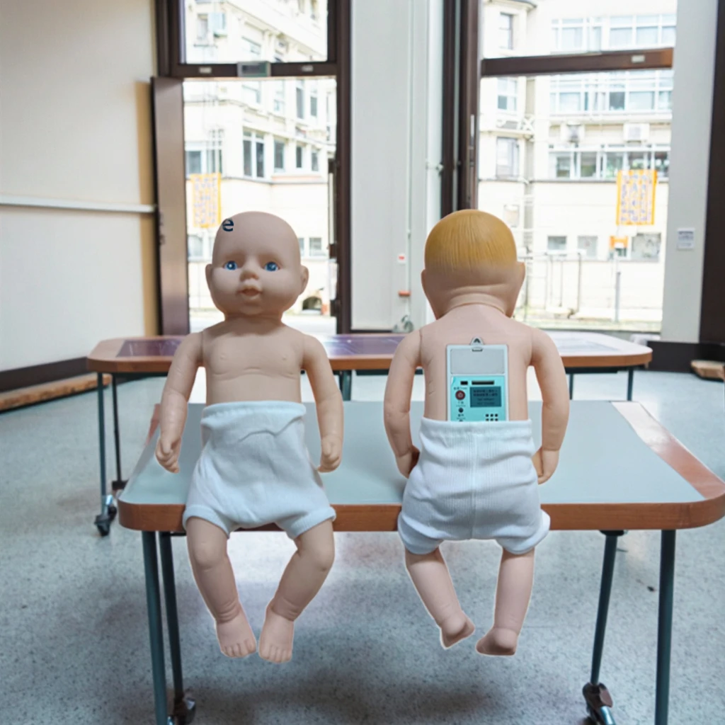 Bambola per la cura interattiva ad alta intelligenza per l'addestramento degli infermieri Esperienza pratica Simulatore di bambini