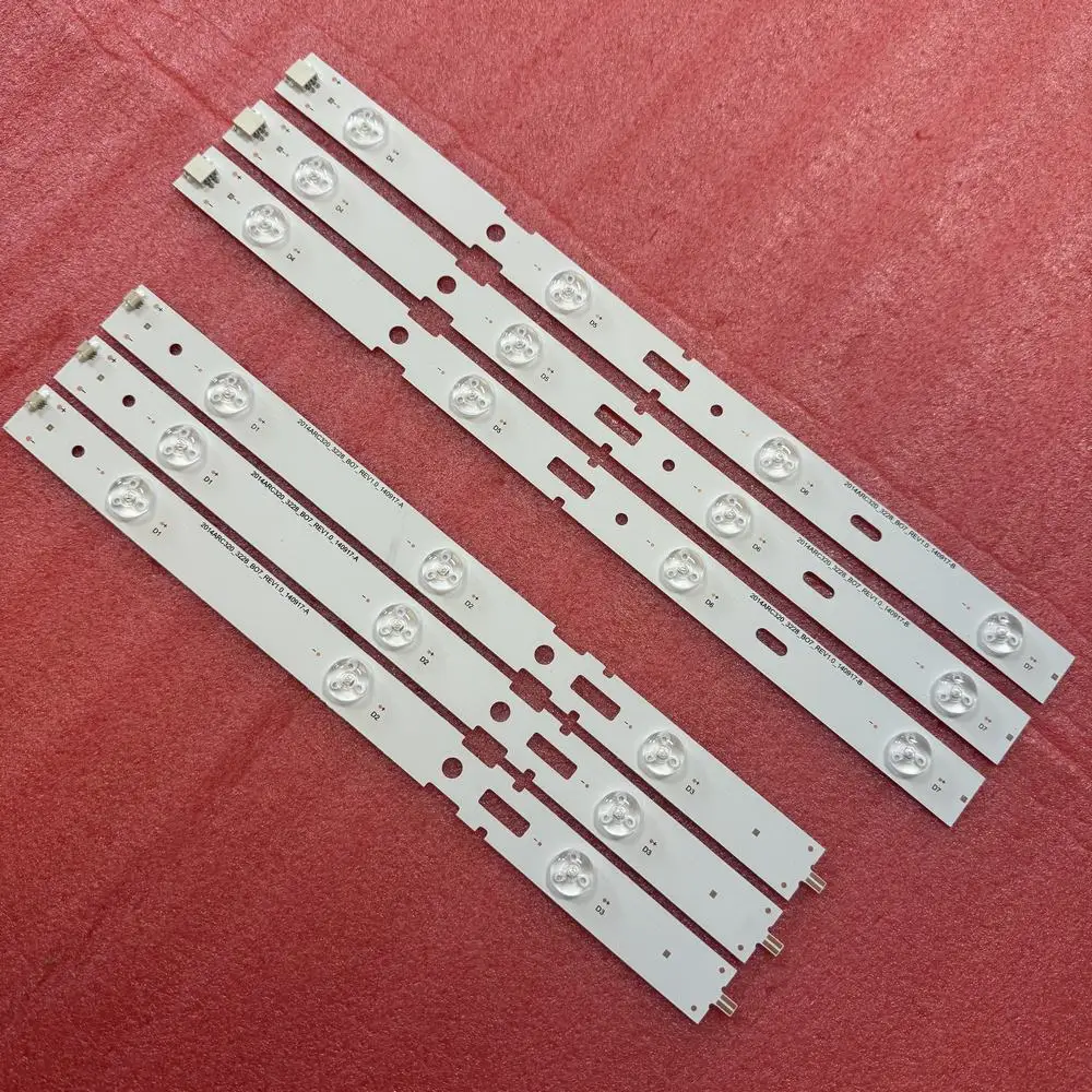 3pcs LED backlight strip for TV Samsung 2014ARC320 3228 B07 Grundig 32VLE6522WL 32GHB700 32VLE6520 32CLE6525BG