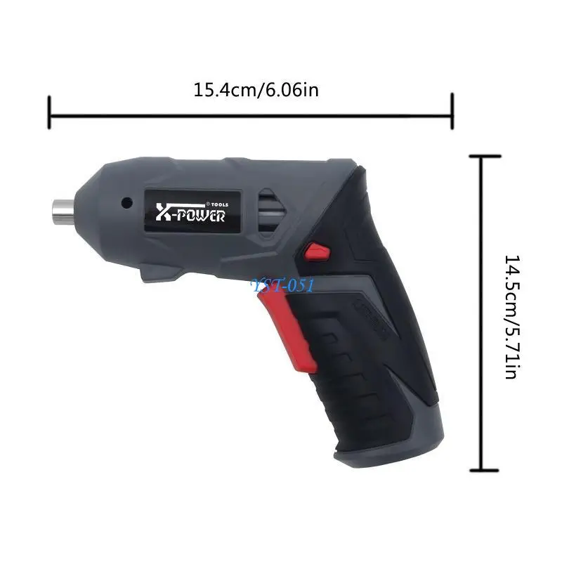 E15A 3.6V コードレスドリル電動ドライバーバッテリーリチウム多機能ミニ LED マグネットドライバー電動工具アクセサリー