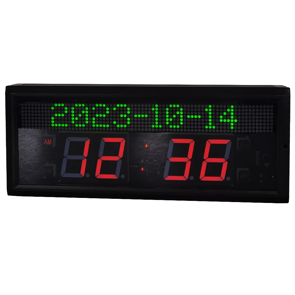 Zhong Xiaoxiao Brand 1 Time Zone Led Multi Zone Clock World Time Zone Clock Wall Clock Timer Editable DAP