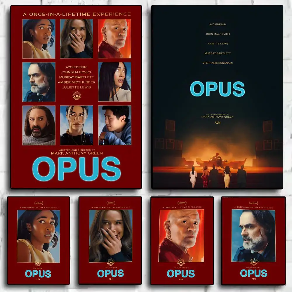 Nuevo póster de la película Thriller O-Opus, pegatina perfecta autoadhesiva para oficina, hogar, cine, decoración artística de pared, regalo elegante