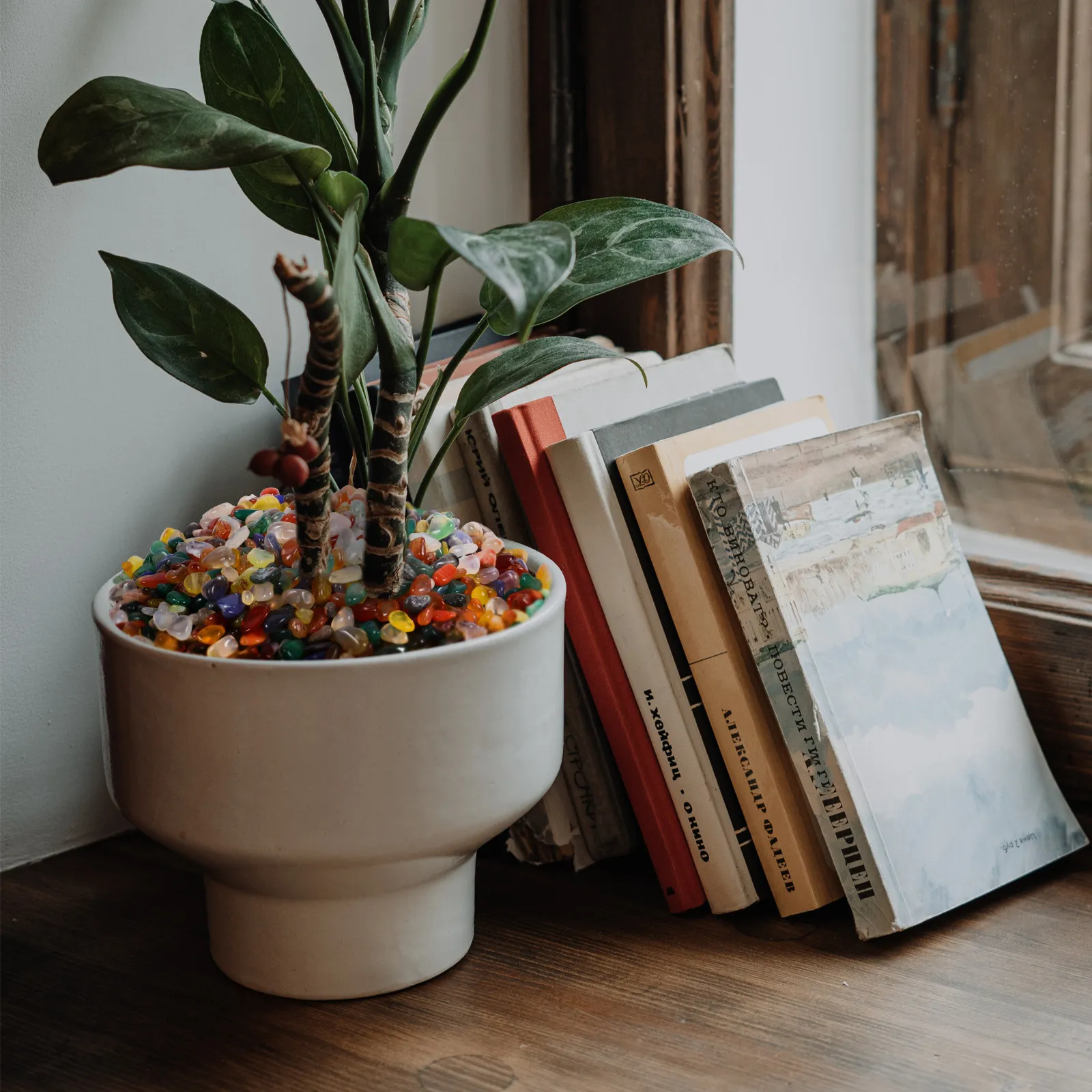 

Набор из 1 упаковки натуральных камней агата для декора аквариума, гравия, наполнителя для ваз, красочных галтованных камешков, украшения для сада и бонсай