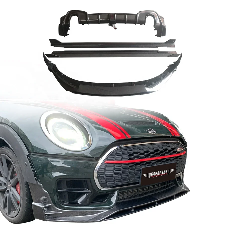 

NEW Carbon Fiber Body Kit MINI Clubman F54 Front Lip Side Skirts Rear Diffuser Car Accessories