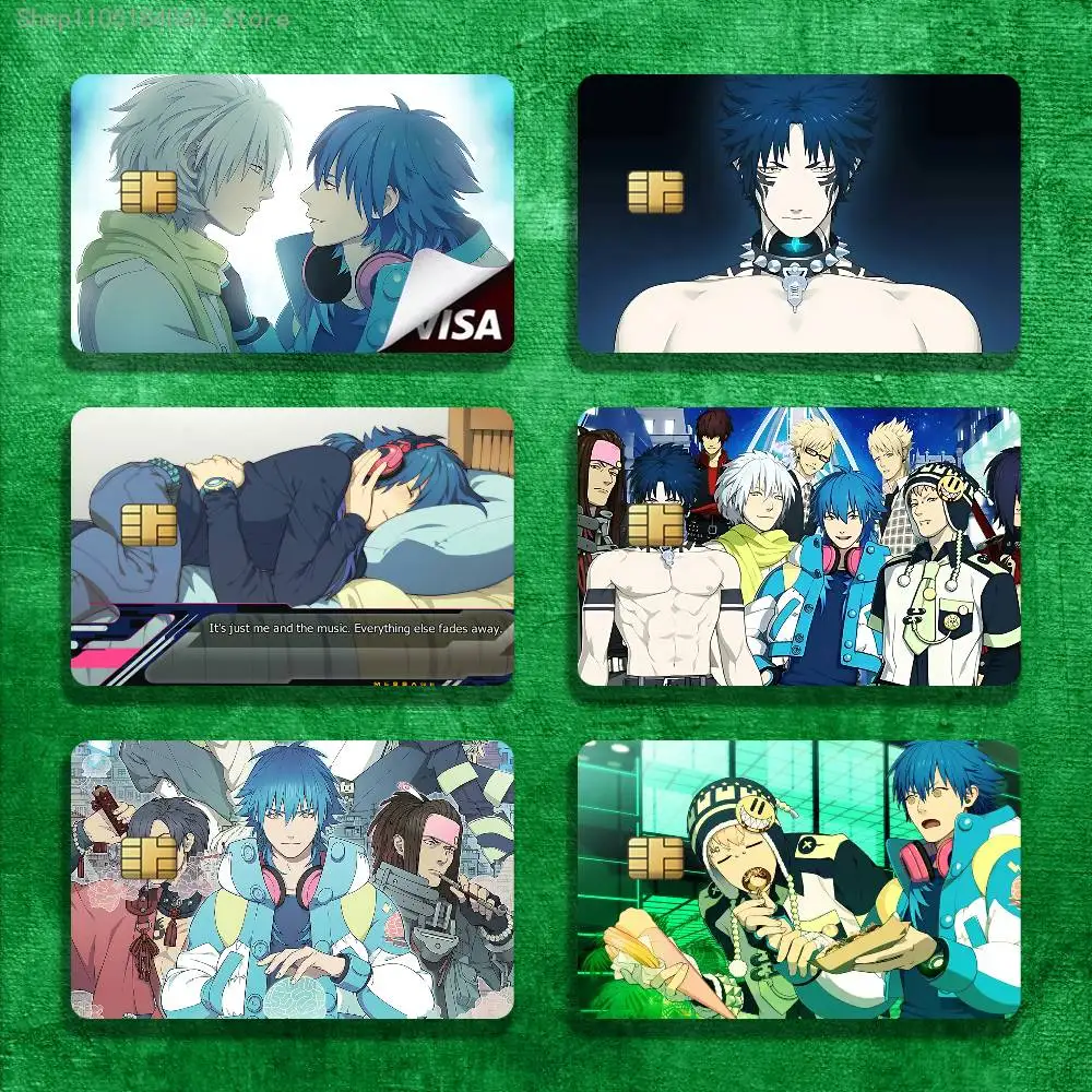 D-DRAMAtical Game Murder Stickers Credit Visa Debit Bank Charge Card Bus Metro Waterproof Sticker Decal Decoration