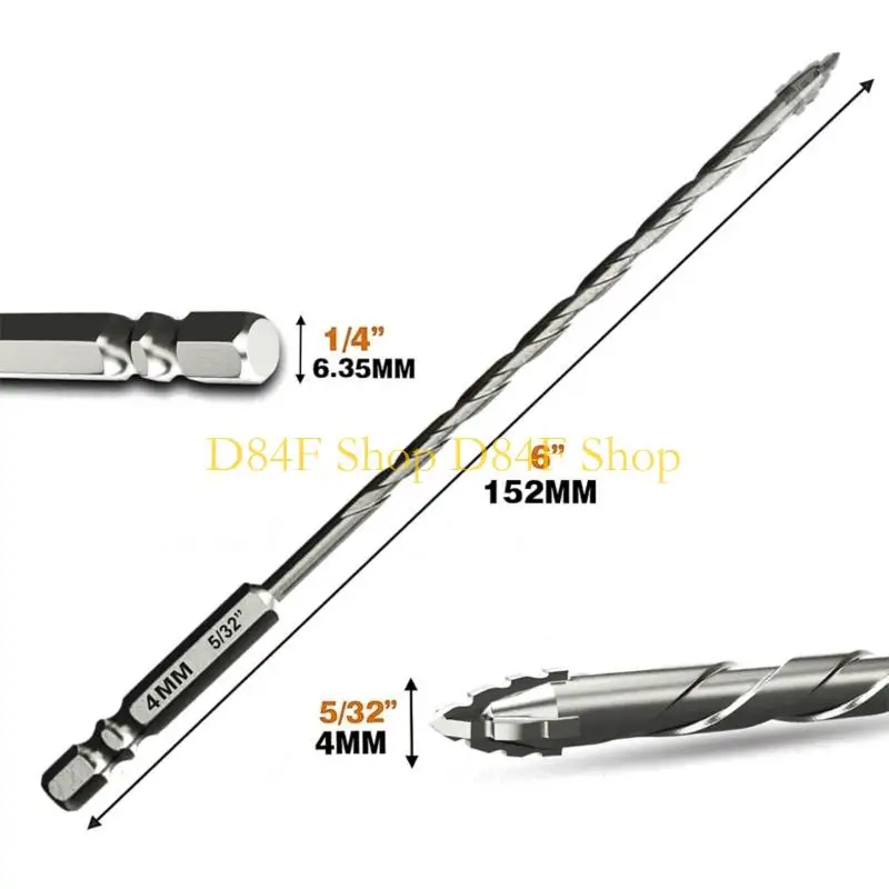 

D84F 4/5/6/8/10/12mm Eccentric Twist Drill Bit Obliqued Head Eccentric Drill Bit