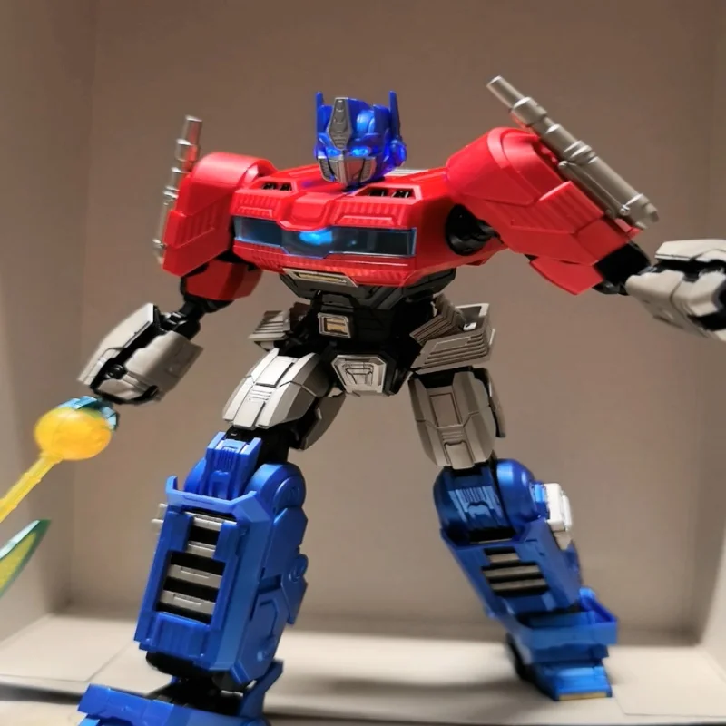 Original Blokees Transformers One Action Edition Optimus Prime Orion Pax éclairage assemblé figurines d'action modèle mobile jouet