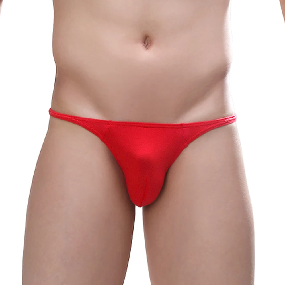 

1pc Sexy Mens Underwear Pouch Comfortable Cotton Casual G-strings Thongs Panties T-back Breathable Jockstrap Briefs