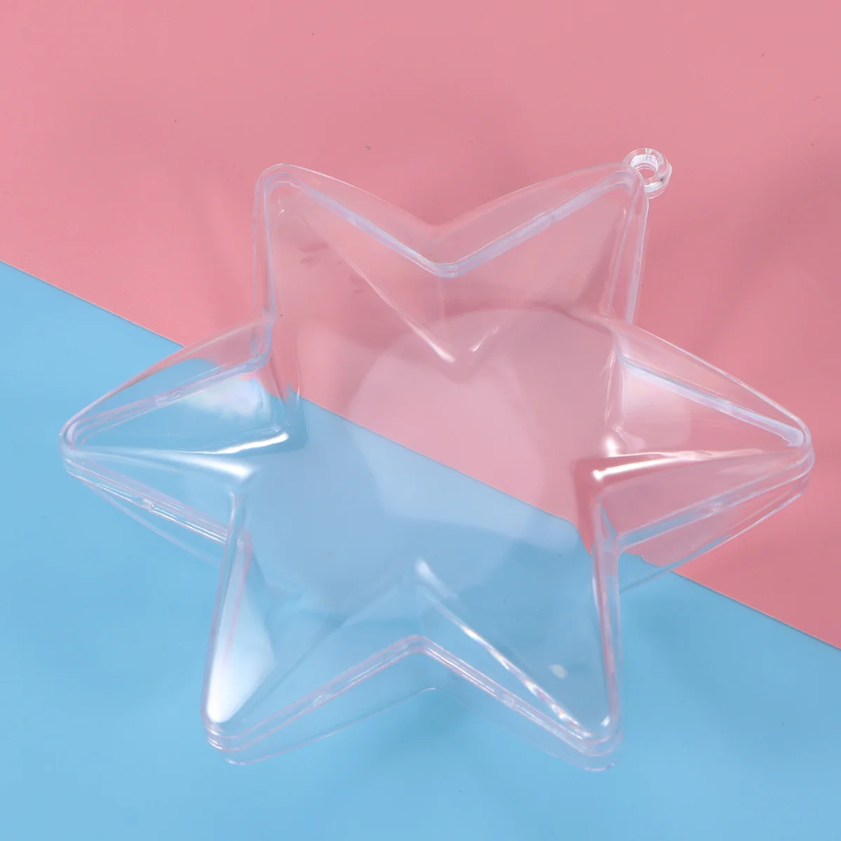 

Clear Plastic Round Ball Shells for Christmas Tree Ornaments and DIY Crafts Fill with Small Accents for Personalized Gifts