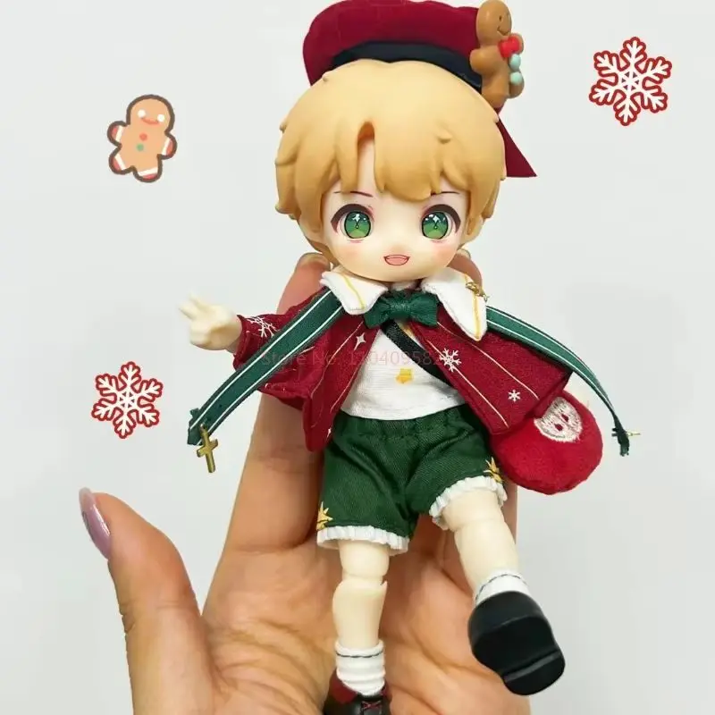 Kawaii Nagi Christmas Kindergarten Wish Party Series 1/12 Bjd Joints Can Be Moving Figures Kawaii Boys And Girls Christmas Gifts