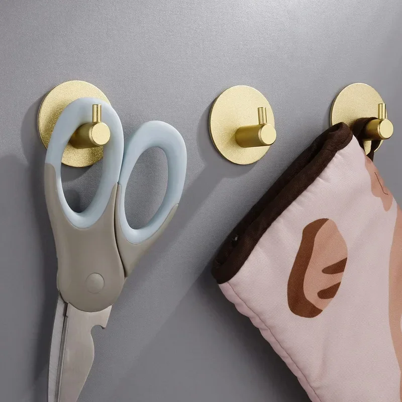 Zelfklevende Wandhaken Gemonteerd Deur Sleutel Doek Jas Badkamer Hanger Keuken Hardware Rek Plank Zak Organizer Voor Opknoping