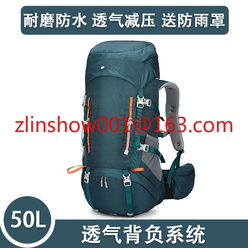 

Outdoor Mountaineering Bag Professional Outdoor Lightweight 50 Liter Travel Hiking Backpack