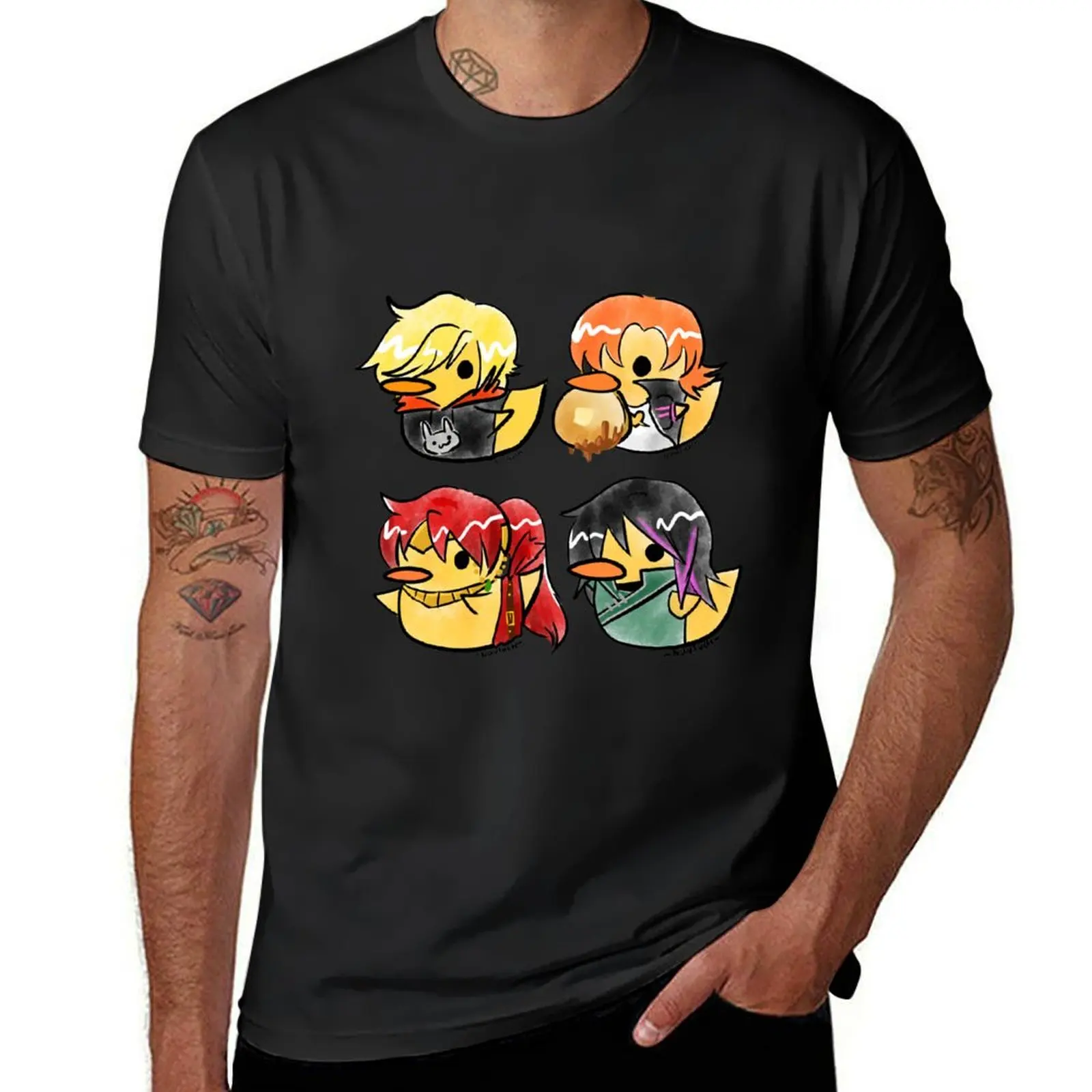 

JNPR Ducks T-Shirt Personalized t-shirt vintage graphic tee new edition workout shirts for men