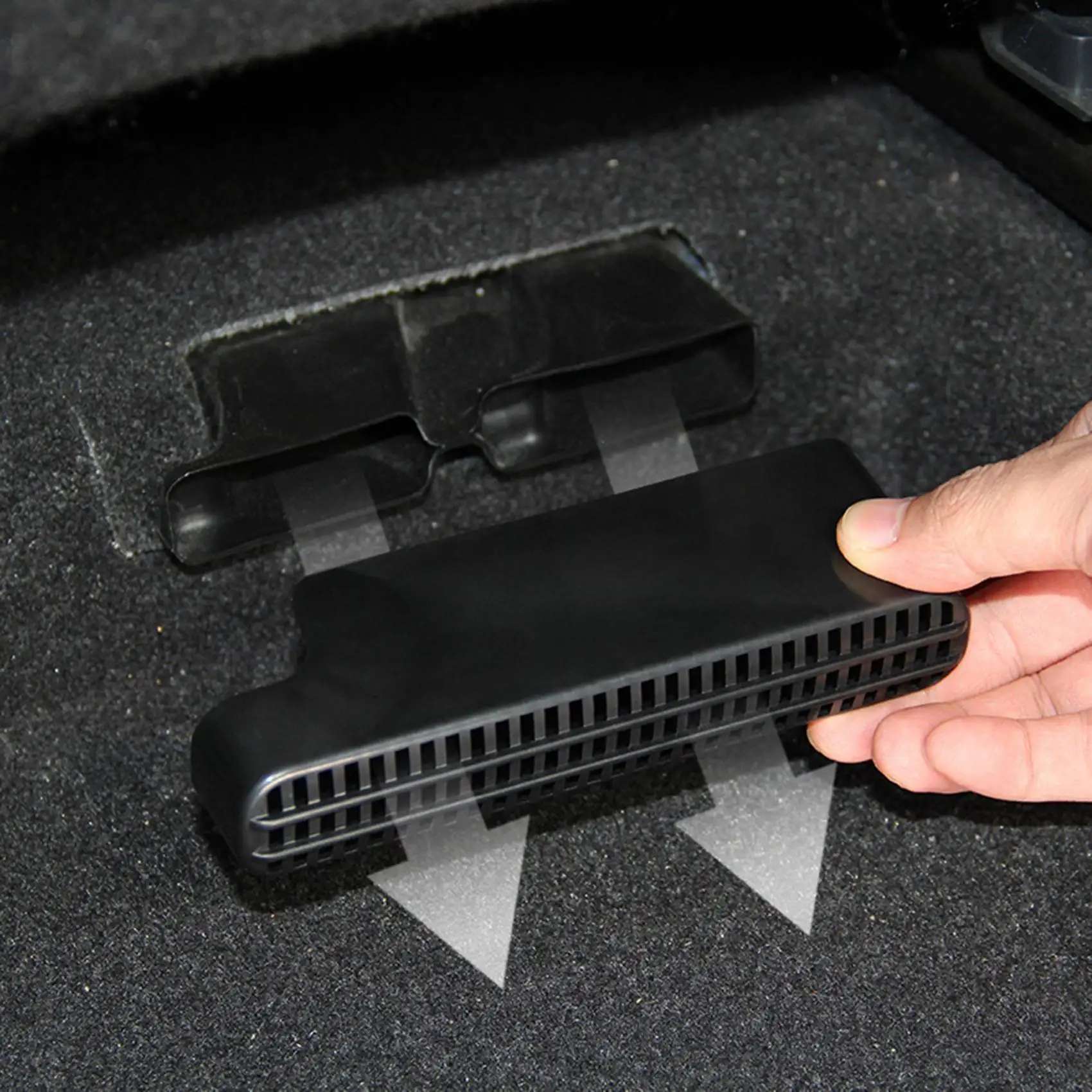 

Car Under Seat Outlet Heater Floor Air Duct Vent Grille Air Conditioner Cover Net For Toyota RAV4 2020