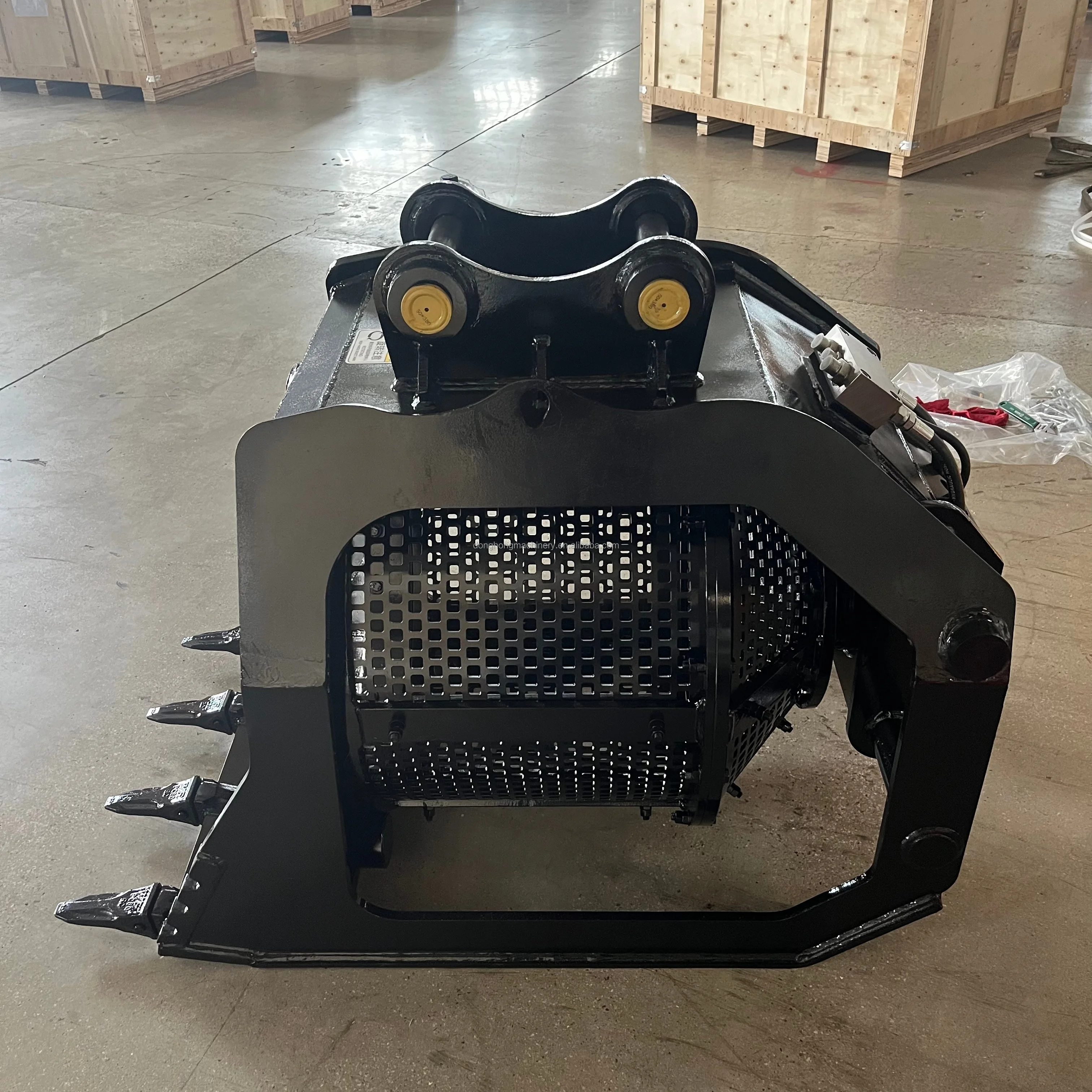 Universal Rotary Screening Bucket For 5T/6T/8T/10T Excavators Sand Gravel Rock And Compost Separator