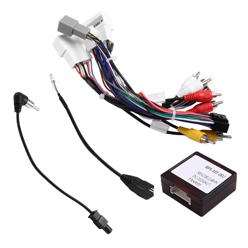 

A99F-Power Cable For Car Radio CAN Bus Decoder Canbus Adapter Wiring Harness For Mitsubishi Outlander 2014-2020 Pajero