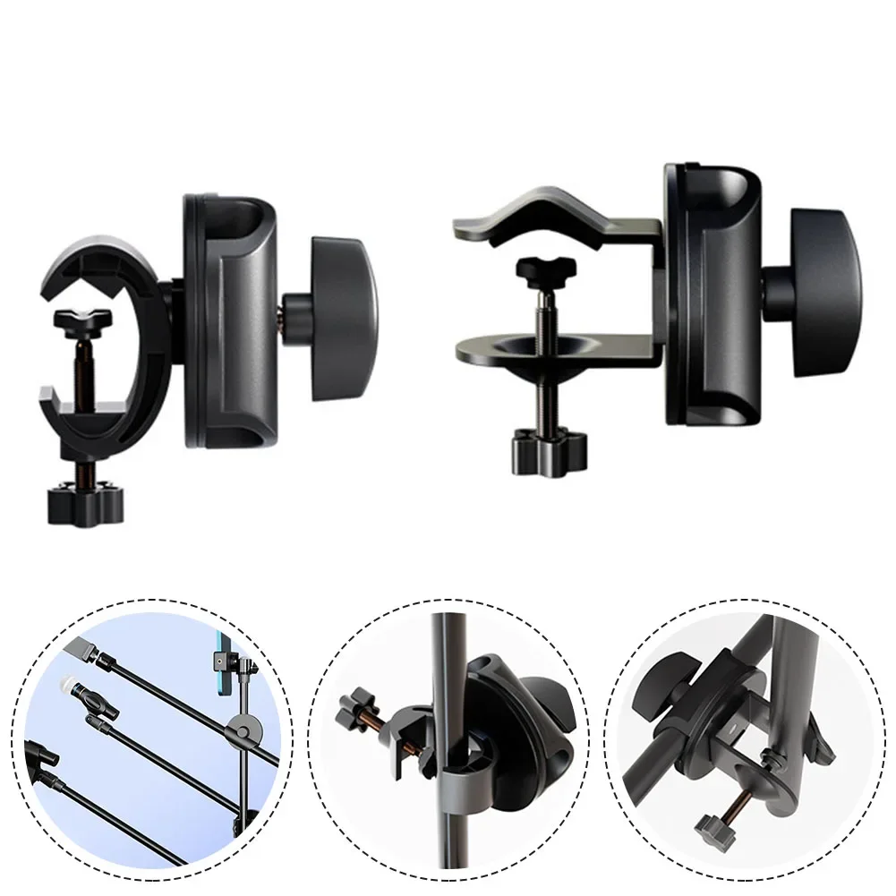 

Versatile Bracket Clamp Easy-to-Clip Design Adjustable Nut Perfect Placement Cantilever Bracket Music Instruments Accessories