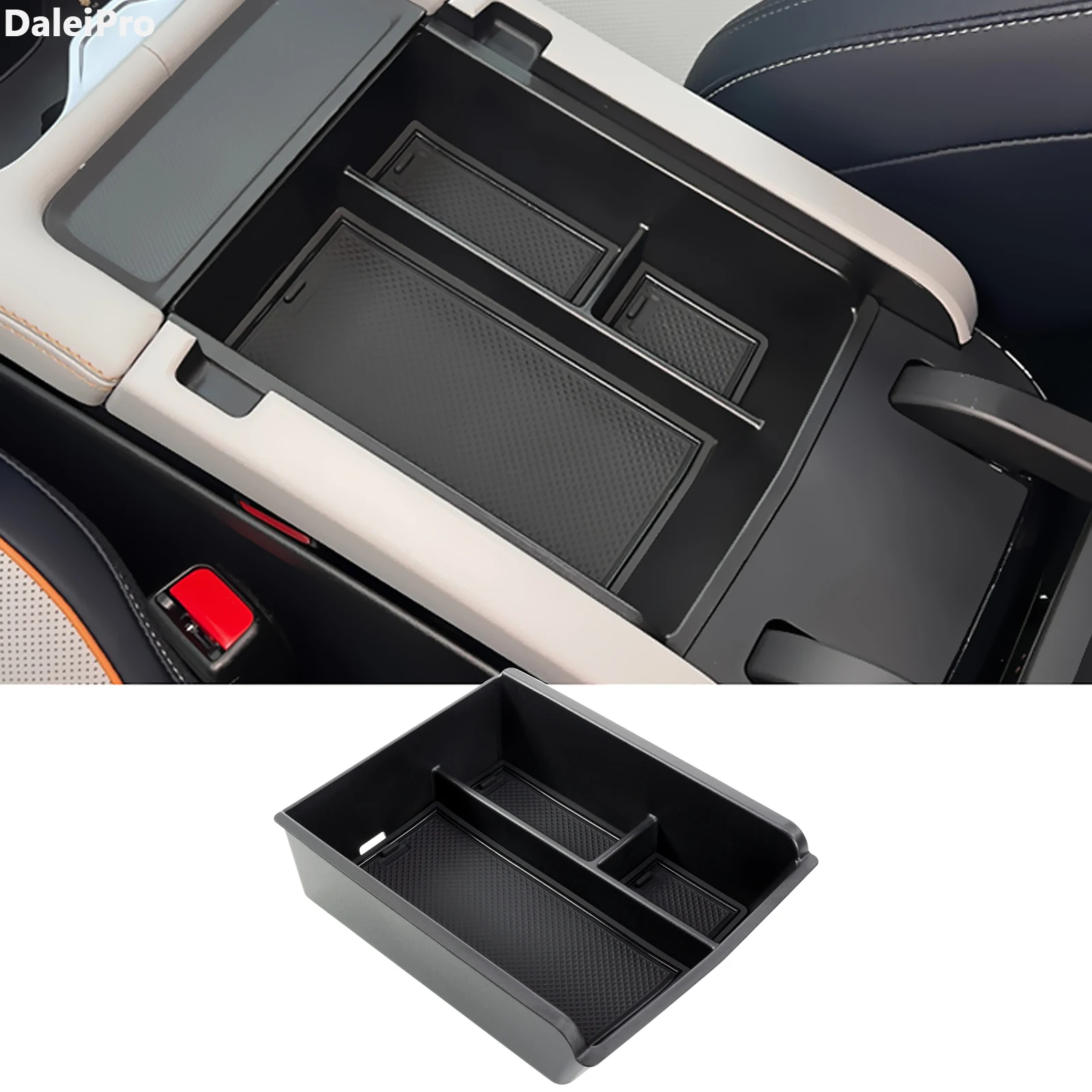 Für BYD Seal U 2023 2024 2025 Armlehne Aufbewahrungsbox Mittelkonsole Getränkehalter Layered Aufbewahrungsbox Zubehör für Song Plus DM-i – Detail 11