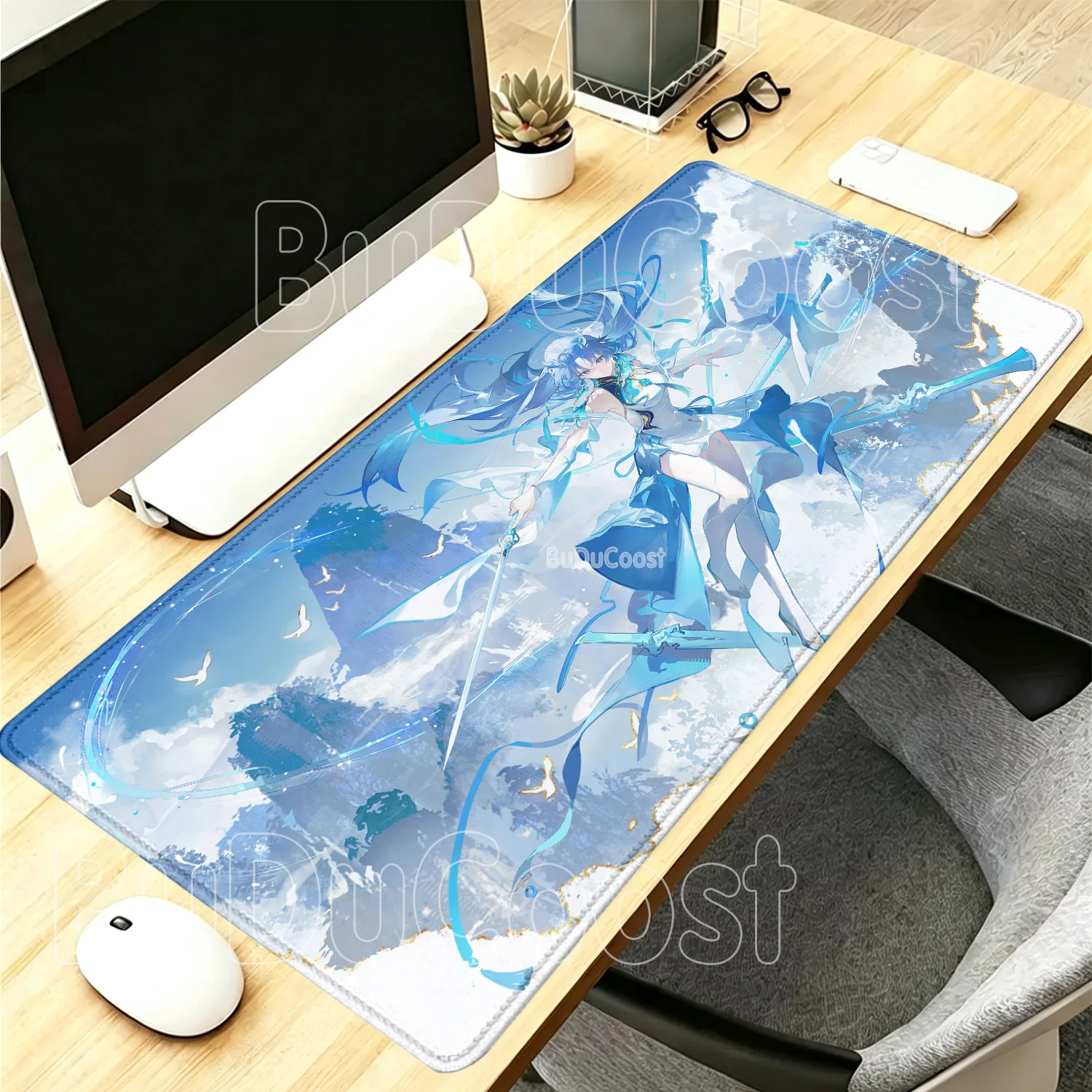 HD Printing Qingxiao Wuthering - Pc Gaming Girl review and price