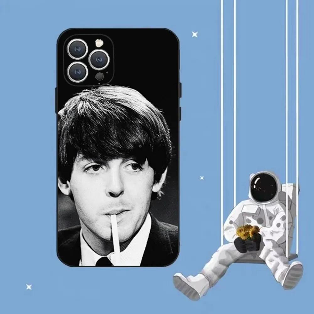 Singer P-Paul McCartney  Phone Case For iPhone 16,15,14,13,12,Pro,Max,11,7,8,Plus,XR,XS Max Shockproof Silicone Soft Shell