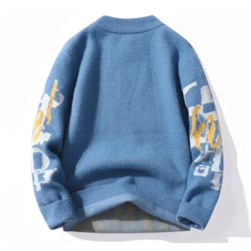 موضة الشتاء الاتجاه متعددة الوظائف المنزل ملابس منزلية فضفاضة مريحة يندبروف الدافئة عالية الجودة محبوك البلوزات المتعثرة