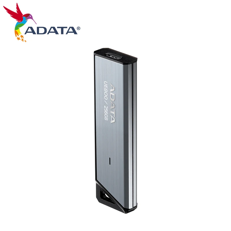 

USB-флеш-накопитель ADATA ELITE UE800 USB 512 Type-C, 1 ТБ, 256 ГБ, 128 ГБ, 1000 ГБ, макс. Мб/с, серебристый U-диск для телефона