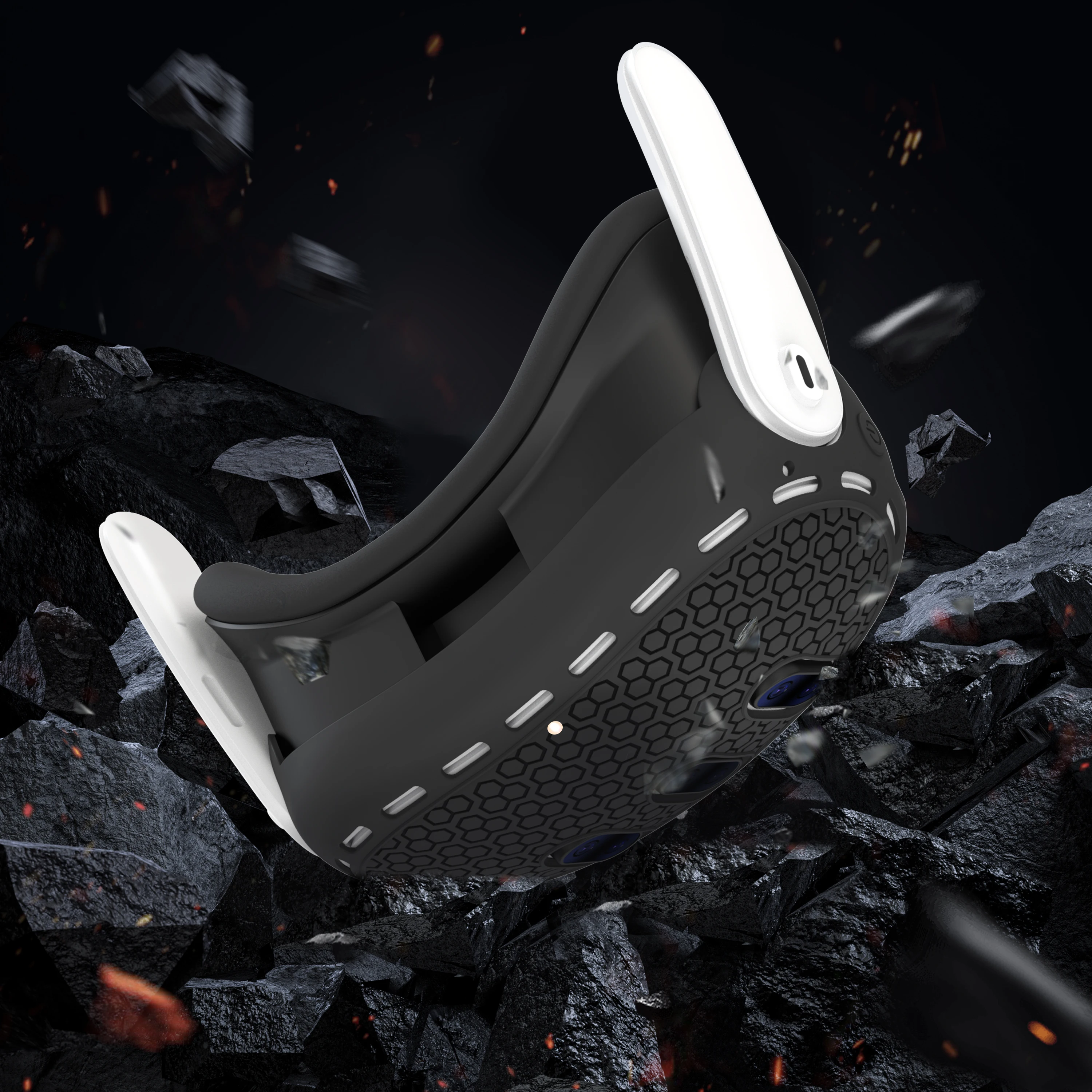 حافظة حماية مضادة للخدش من السيليكون لهاتف كوة كويست 3 ، غطاء سماعة الواقع الافتراضي ، ملحقات