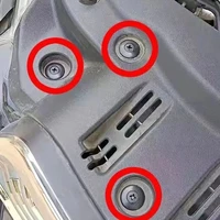 5/100pcs 8mm Plastic Rivets Fasteners Screw Car Bumper Fender Black Rivet Car Fastener Clips for Toyota Focus Kia Nissan Yamaha 5