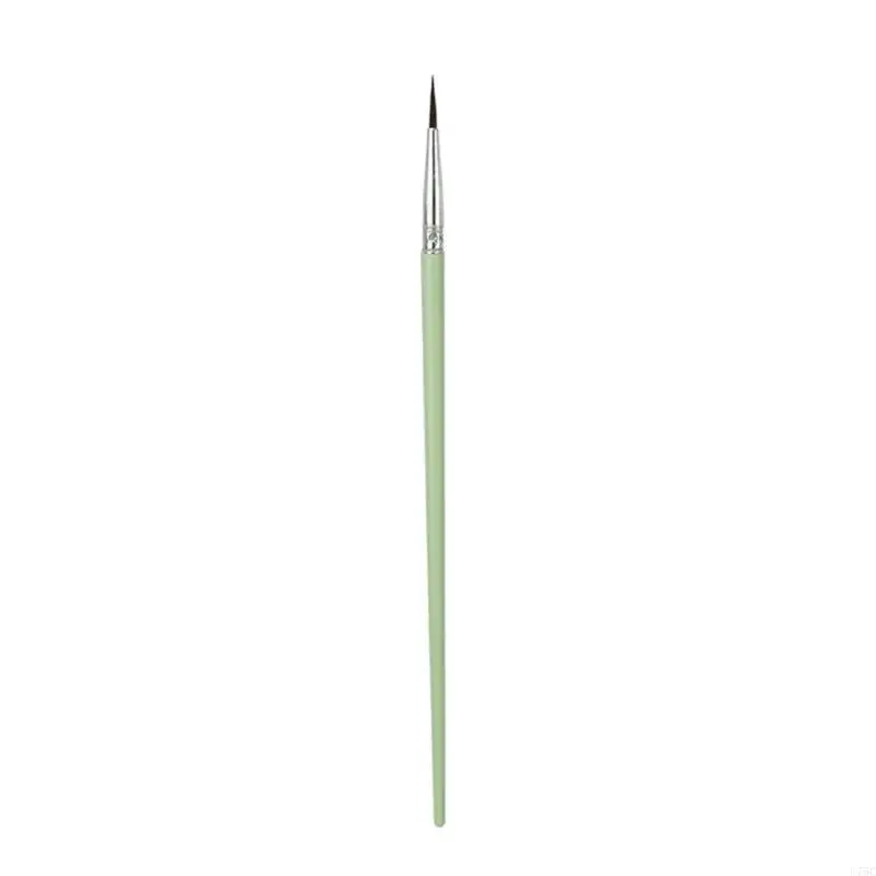 U75C 10pcs Painted Painting Painting Caints Sets Nylon Hair Artist Акриловая кисти для акрилового масла акварель