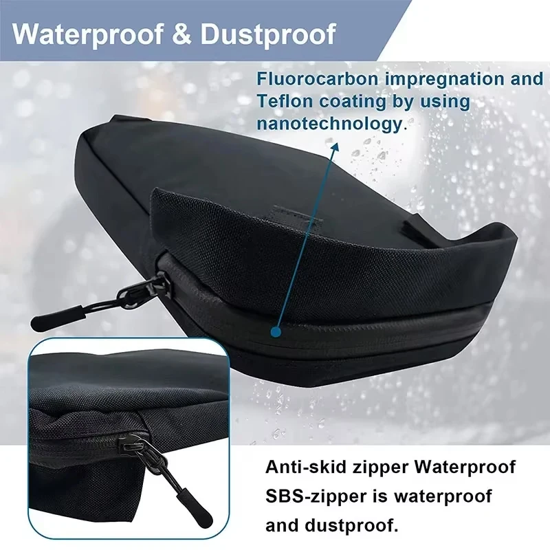 Motorcycle Rear Frame Tool Bag Under Rack Storage Pouch Waterproof Luggage Bag For BMW R1200GS ADV R 1250GS R 1200GS LC