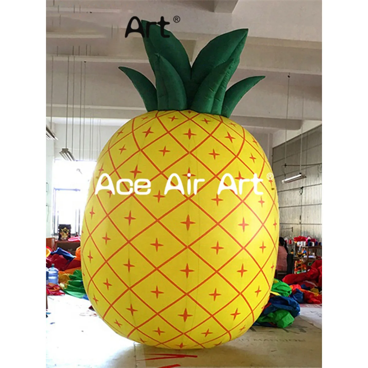 

Giant Airblown Inflatable Pineapple Balloon Fruit Model for Business Promotion or Decoration
