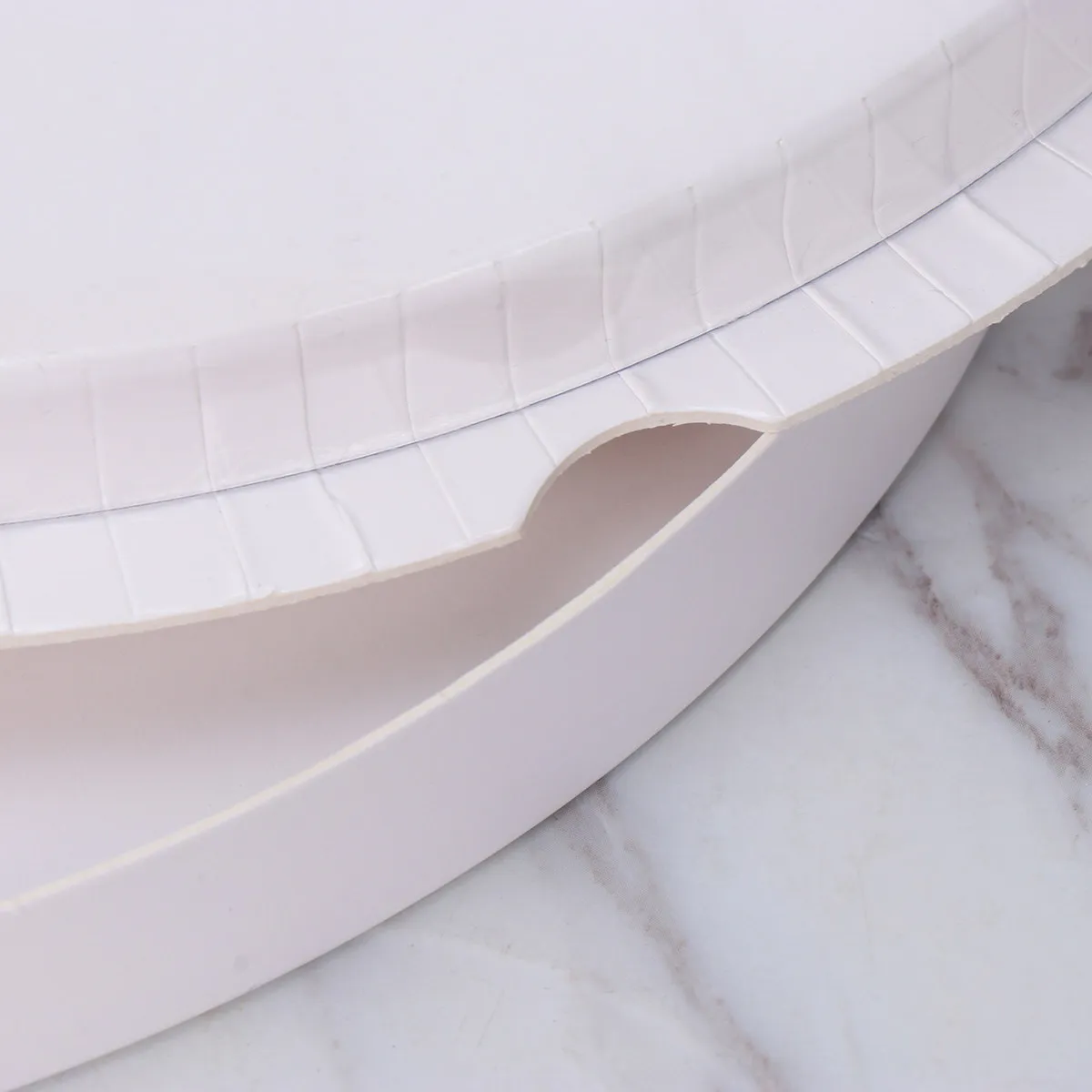 Eco Friendly Paperboard Pet Cake Box Round Transparent Window Design Easy Assemble for Cake Shop Tea Room Home Use