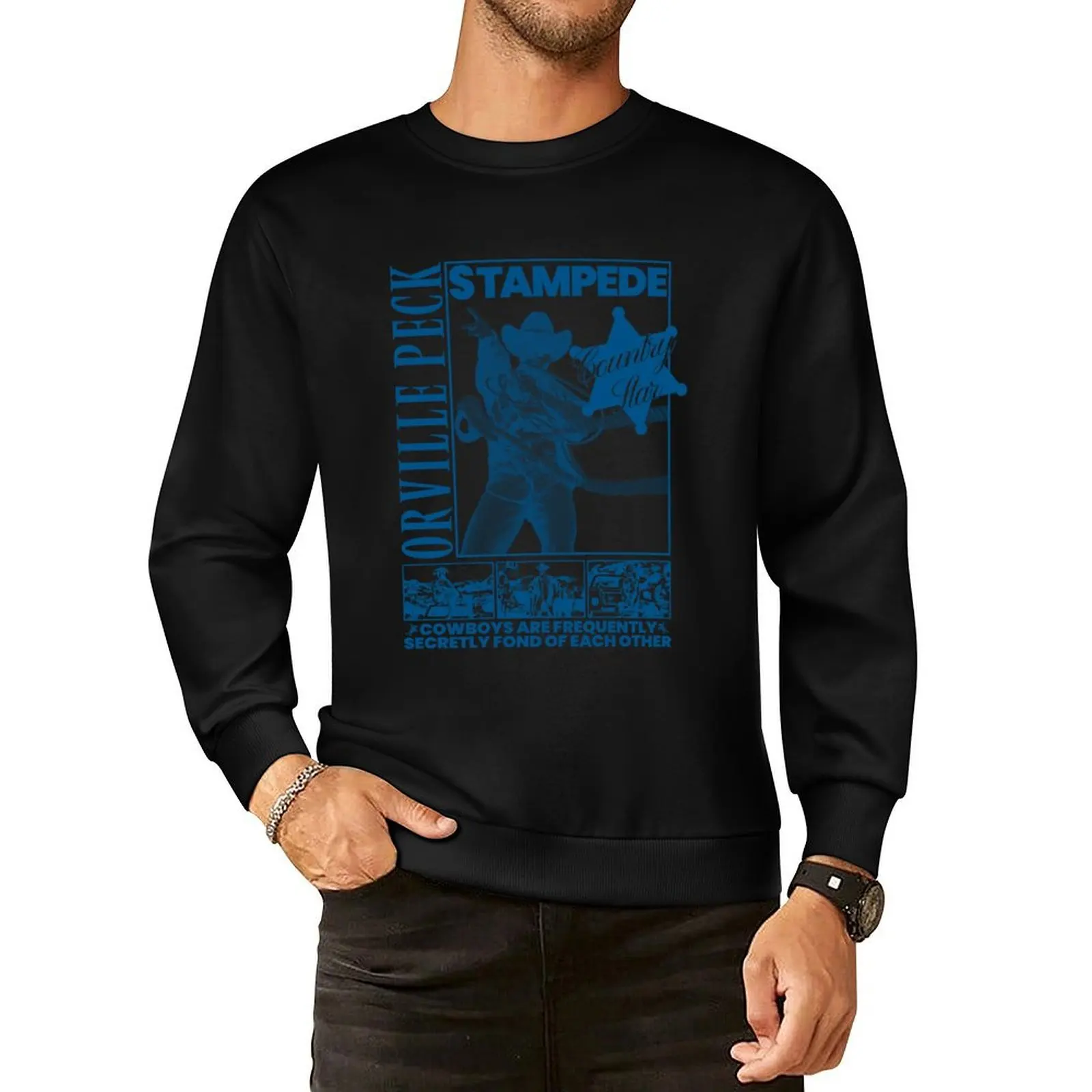 Orville Peck Stampede Cowboy Merch Pullover Hoodie korean autumn clothes japanese style graphic sweatshirts