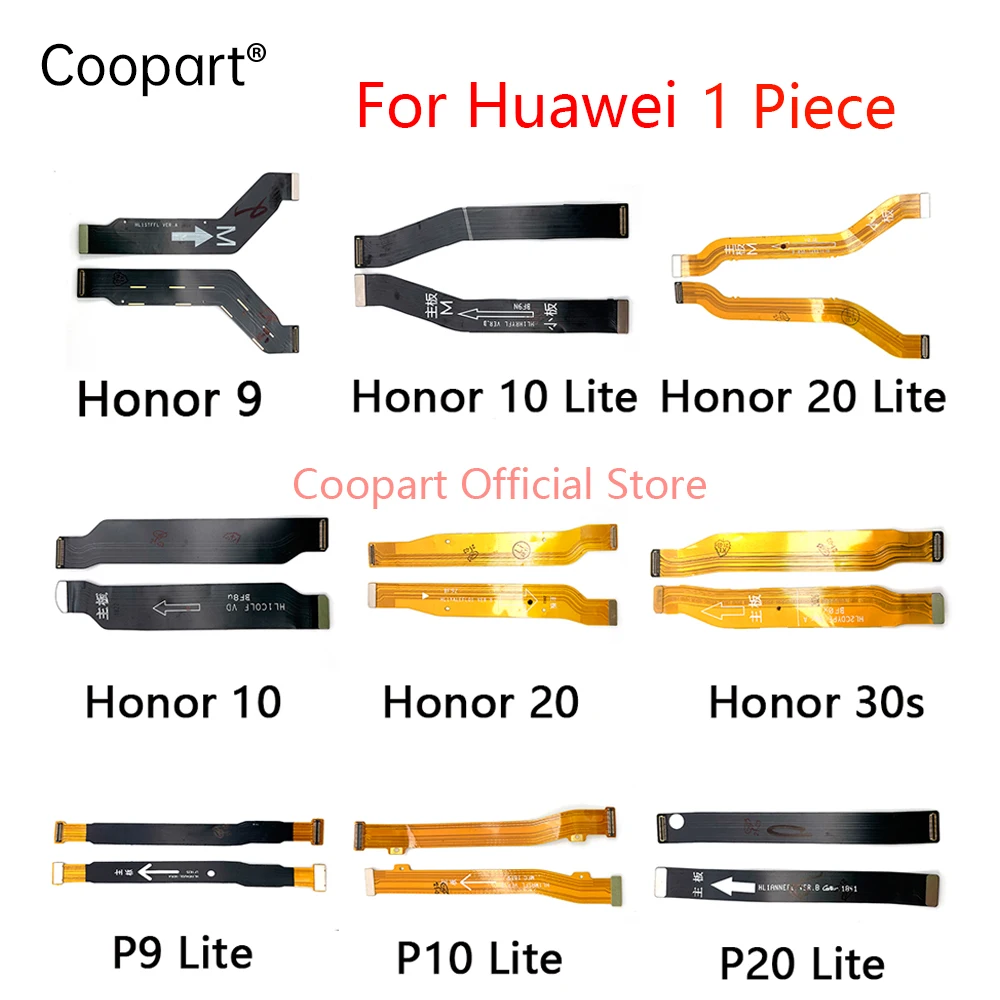 Main Board Flex Motherboard Connector Flex Cable Replacement Parts For Huawei P9 P10 P20 P30 Lite Honor 9 10 20 30S