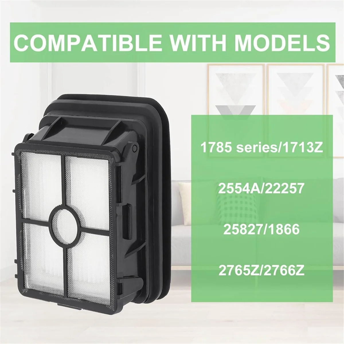 Rollos de cepillo de vacío 1868 filtros de vacío multisuperficie y 1866 para aspiradora Bissell CrossWave 2306A 1785A 3888A