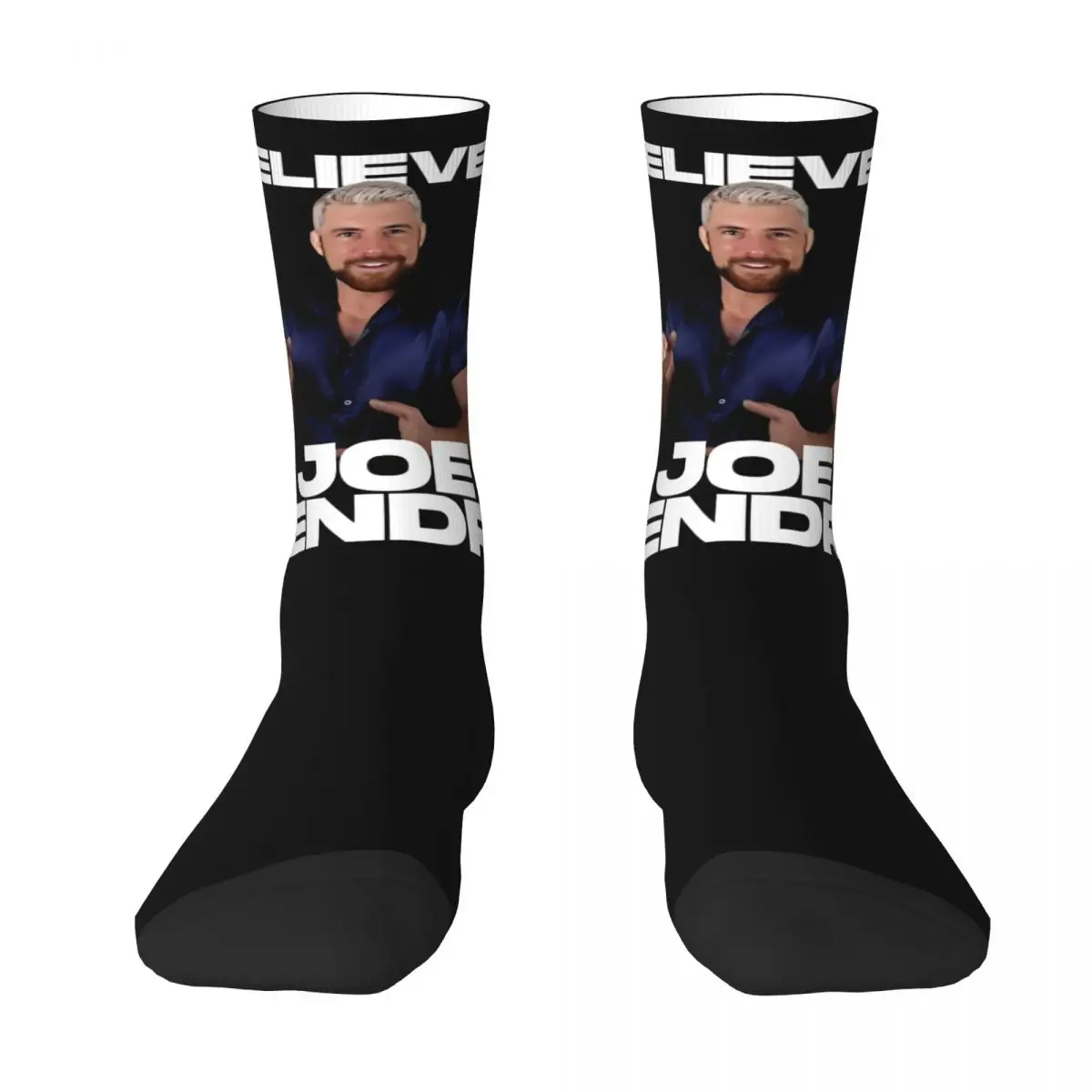 I Believe In Joe Hendry Accessories Socks Novelty Gifts for Men Women Crew Socks