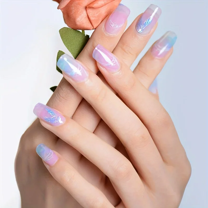 ملصقات أظافر على شكل زهرة، تصميمات أظافر، مستلزمات فنية للأظافر، شارات أظافر مناسبة لتزيين الأظافر النسائية #1