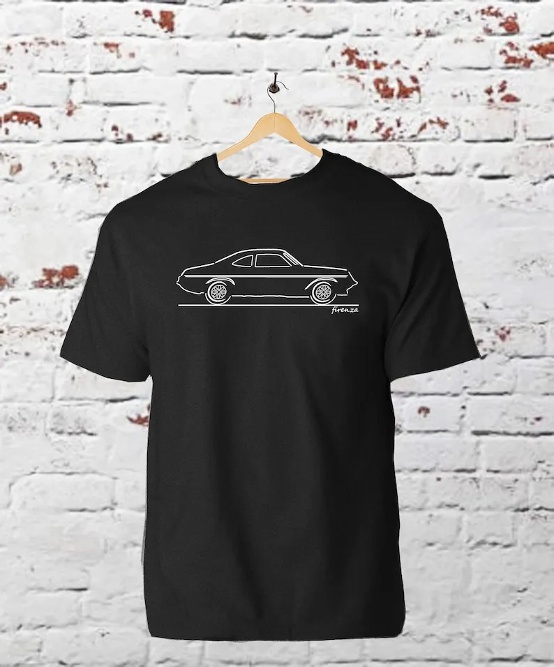 Vauxhall Firenza Droopsnoot 1973 1975. Original Art Sketch T-Shirt. Gift Present