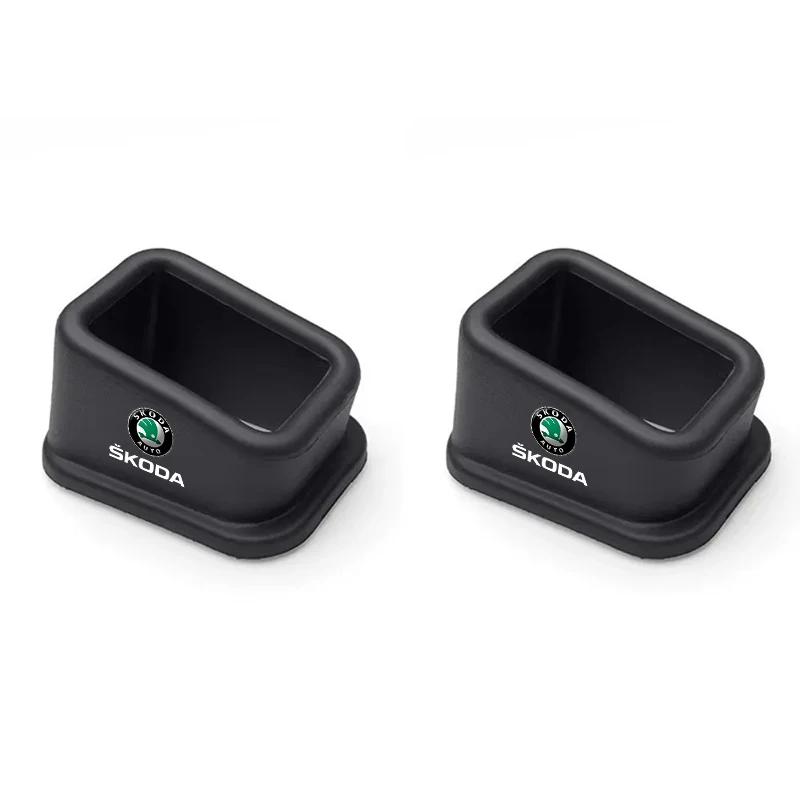 

2Pcs Car Seatbelt Buckle Protector For Skoda Octavia 3 Fabia Kodiaq Yeti Auto Seat Belt Clip Slot Fixer Anti-Scratch Accessories