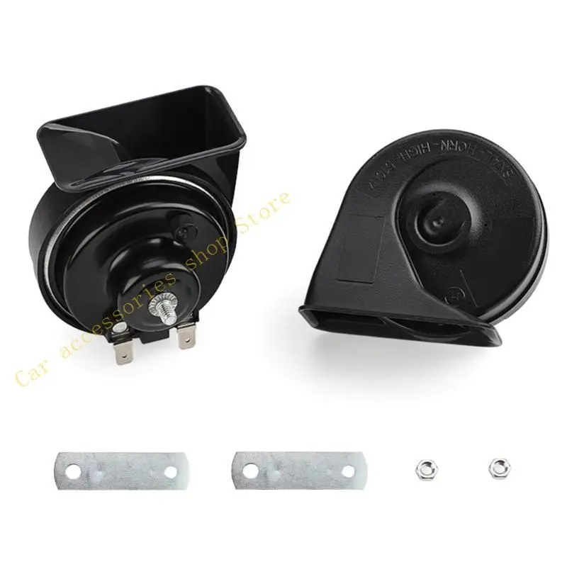 

T21E 12V 2 Tone Sound Loud Car Horn Loud Speaker Horn for Car Truck Waterproof