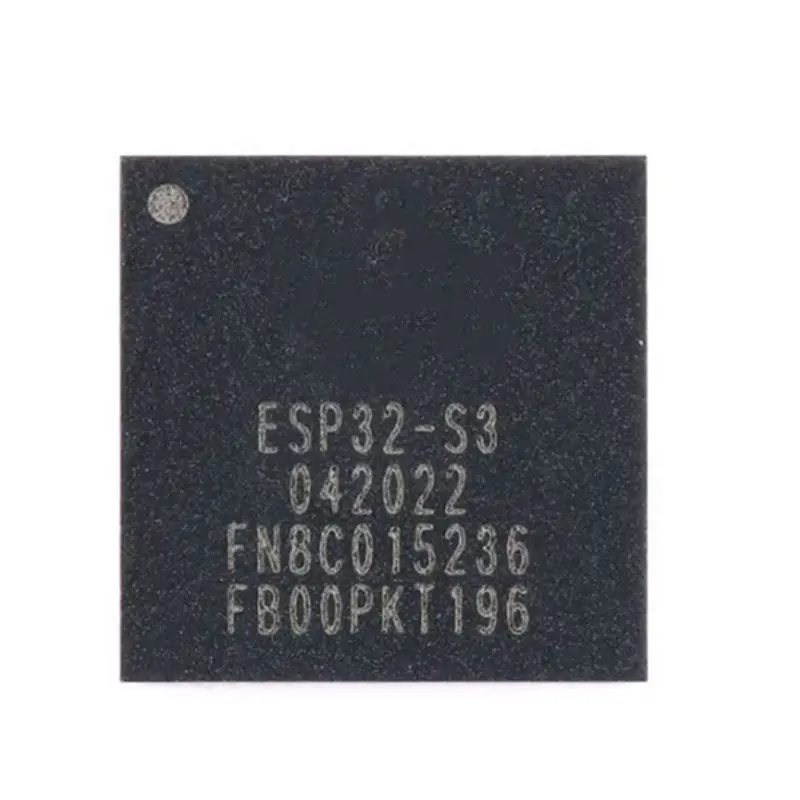 ABAN ESP32-S3FN8 QFN-56 Chip Wifi+Bluetooth 5.0 8MB 32-Bit Dual-Core MCU Chip