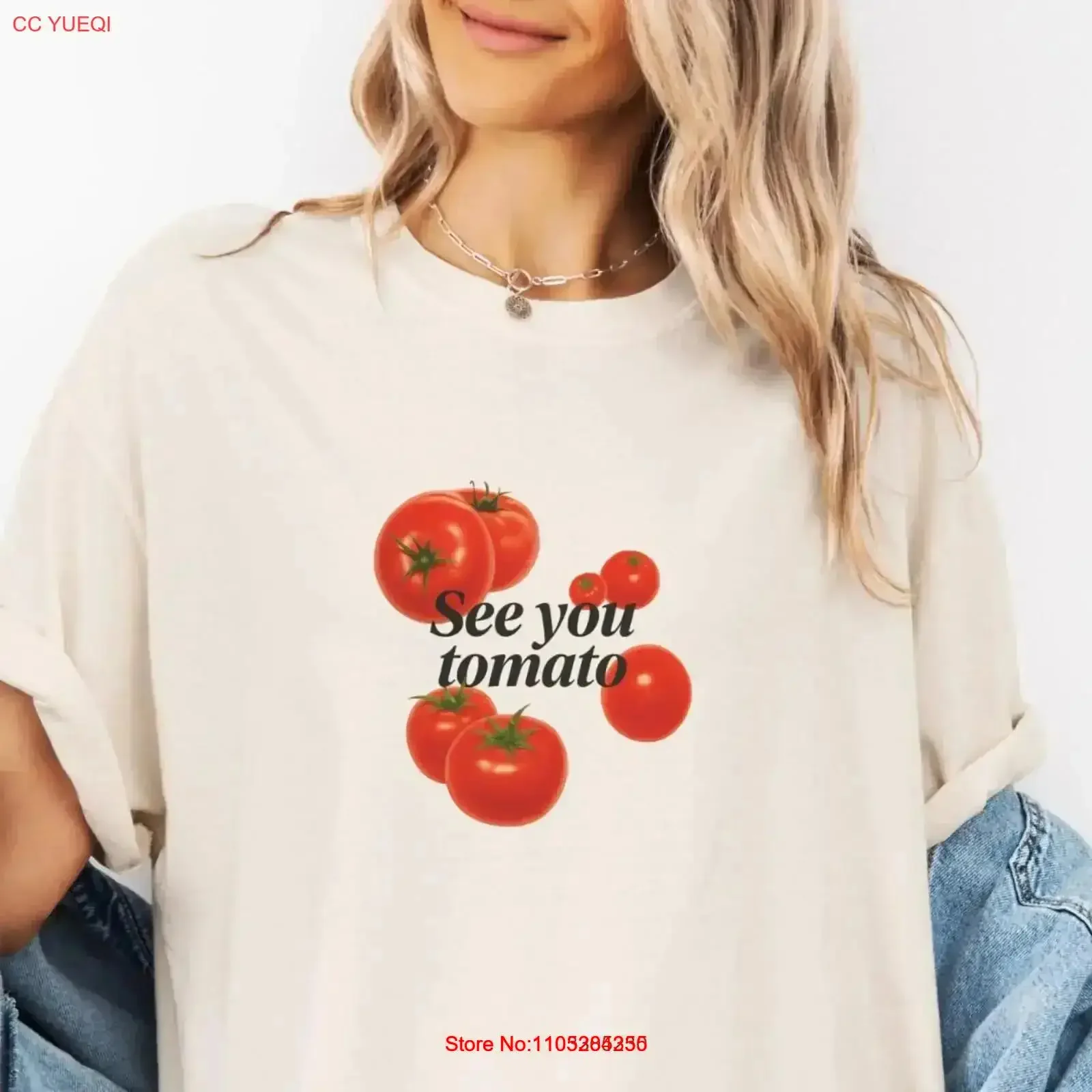 Funny Tomato T Shirt Food Pun SweaT Comfort Vegetable Lover Trendy vintage Washed Versatile Breathable homme Stretched Soft