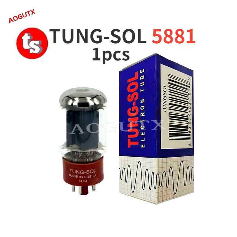 Вакуумная трубка TUNG-SOL 5881 заменяет EL34 5881A 6L6 350C 6L6GC 6P3P HIFI звуковой клапан комплект электронных ламп усилителя DIY Aogutx