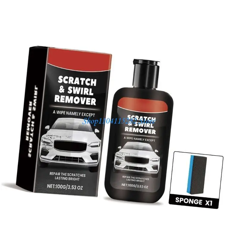 

100g Car Scratch Remover & Cleaning Songe Set for Autos Body Paint Scratch